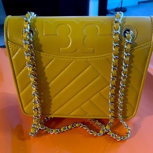 Tory Burch Alexa Convertible Quilted Leather Shoulder Bag
